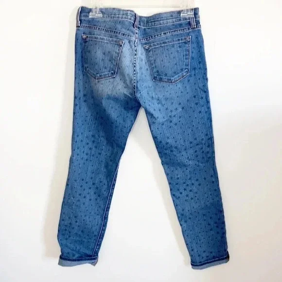 J Brand star print Aoki Slim Crop Skinny Jeans - Picture 6 of 10